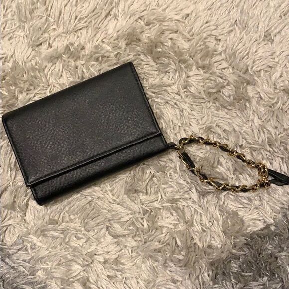 Wallet wristlet with cell phone pocket - Picture 2 of 4